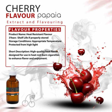 اسانس حرارتی چری Cherry fruit/ حلال VG-PG / قابل مصرف در تولید جویس و سالت سیگارالکتریکی یا ویپ